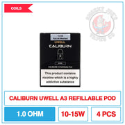 Caliburn Uwell A3 Refillable 1.0 Ohm Pod | Smokey Joes Vapes Co