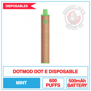 Dotmod - Dot E Disposable - Mint | Smokey Joes Vapes Co.