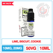 Element - Nic Salt - Key Lime Cookie - 10ml | Smokey Joes Vapes Co.