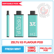 Zeltu X3 Pod - Fresh Mint | Smokey Joes Vapes Co