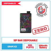 Zeltu Sip Bar Grape Ice | Smokey Joes Vapes Co