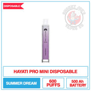 Hayati Pro Mini Disposable Summer Dream | Smokey Joes Vapes Co
