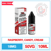 IVG 50/50 - Raspberry Stix |  Smokey Joes Vapes Co.