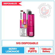 IVG - 2400 Disposable Vape - Berry Lemonade | Smokey Joes Vapes Co