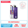 IVG - 2400 Disposable Vape - Blackcurrant Lemonade | Smokey Joes Vapes Co