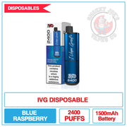 IVG - 2400 Disposable Vape - Blue Raspberry Ice | Smokey Joes Vapes Co