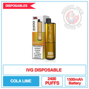 IVG - 2400 Disposable Vape - Cola Lime | Smokey Joes Vapes Co