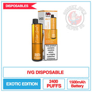 IVG - 2400 Disposable Vape - Exotic Edition | Smokey Joes Vapes Co