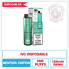 IVG - 2400 Disposable Vape - Menthol Edition | Smokey Joes Vapes Co