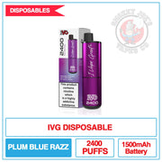 IVG - 2400 Disposable Vape - Plum Blue Razz | Smokey Joes Vapes Co