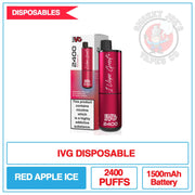 IVG - 2400 Disposable Vape - Red Apple Ice | Smokey Joes Vapes Co