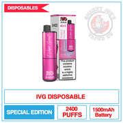 IVG - 2400 Disposable Vape - Special Edition | Smokey Joes Vapes Co