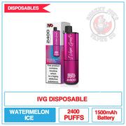 IVG - 2400 Disposable Vape - Watermelon Ice | Smokey Joes Vapes Co
