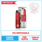 IVG 2400 - Disposable Vape - Cherry Edition | Smokey Joes Vapes Co