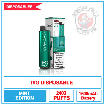 IVG 2400 - Multi Flavour 4 In 1 - Mint Edition