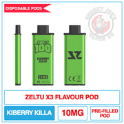 Zeltu X3 - Prefilled Pod - Keep It 100 - Kiberry Killa | Smokey Joes Vapes Co