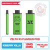 Zeltu X3 - Prefilled Pod - Keep It 100 - Kiberry Killa | Smokey Joes Vapes Co