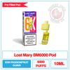 Lost Mary - BM6000 - Kiwi Passionfruit Guava - Pre Filled Pod