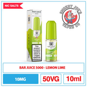 Bar Juice 5000 - Lemon And Lime| Smokey Joes Vapes Co