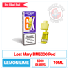 Lost Mary - BM6000 - Lemon Lime - Pre Filled Pod