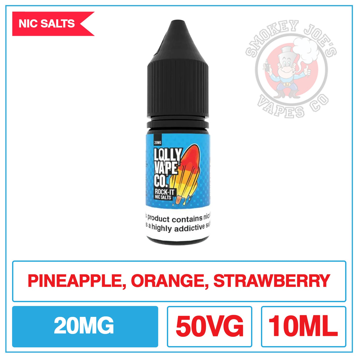 Lolly Vape Co Salt - Rock It | Smokey Joes Vapes Co Lolly Vape Co Salt - Rock It | Smokey Joes Vapes Co