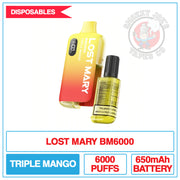 Lost Mary - BM6000 - Triple Mango - Disposable Vape Kit