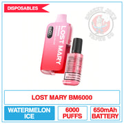 Lost Mary - BM6000 - Watermelon Ice - Disposable Vape Kit