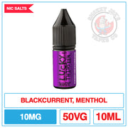 Lucky Thirteen Salts - Blackcurrant Menthol | Smokey Joes Vapes Co.