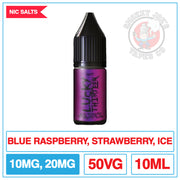 Lucky Thirteen - Nic Salt - Blue Raspberry Strawberry Ice | Smokey Joes Vapes Co.