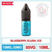 Lucky Thirteen Salts - Blue Slush | Smokey Joes Vapes Co.