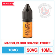 Lucky Thirteen Salts - Mango Blood Orange Lychee | Smokey Joes Vapes Co.