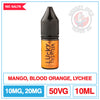 Lucky Thirteen Salts - Mango Blood Orange Lychee | Smokey Joes Vapes Co.