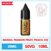 Lucky Thirteen Salts - Mango Passion Fruit And Peach | Smokey Joes Vapes Co.