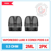 Vaporesso - Luxe x - Corex 2.0 Replacement Pods | Smokey Joes Vapes Co