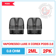 Vaporesso - Luxe x - Corex 2.0 Replacement Pods | Smokey Joes Vapes Co