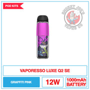 Vaporesso - Luxe Q2 SE - Pod Kit - Graffiti Pink | Smokey Joes Vapes Co