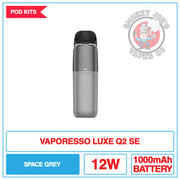 Vaporesso - Luxe Q2 SE - Pod Kit - Space Grey | Smokey Joes Vapes Co