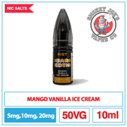 Riot Bar EDTN - Nic Salt - Mango Vanilla Ice Cream | Smokey Joes Vapes Co