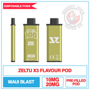 Zeltu X3 - Prefilled Pod - Keep It 100 - Maui Blast | Smokey Joes Vapes Co