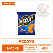 McCoys - Salt And Malt Vinegar - Crisp - 45g | Smokey Joes Vapes Co