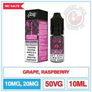 Nasty Salt Shisha - Grape Raspberry | Smokey Joes Vapes Co.