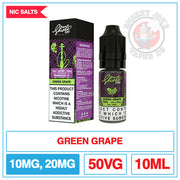 Nasty Salt Shisha - Green Grape | Smokey Joes Vapes Co.