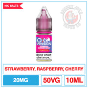 Oxva - Ox Passion - Nic Salt - Strawberry Raspberry Cherry | Smokey Joes Vapes Co