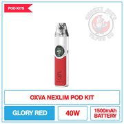 Oxva - Nexlim - Pod Kit - Glory Red | Smokey Joes Vapes Co