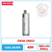 Oxva - Oneo - Pod Kit - Cool Silver | smokey Joes Vapes Co