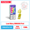 Lost Mary - BM6000 - Pineapple Ice - Pre Filled Pod