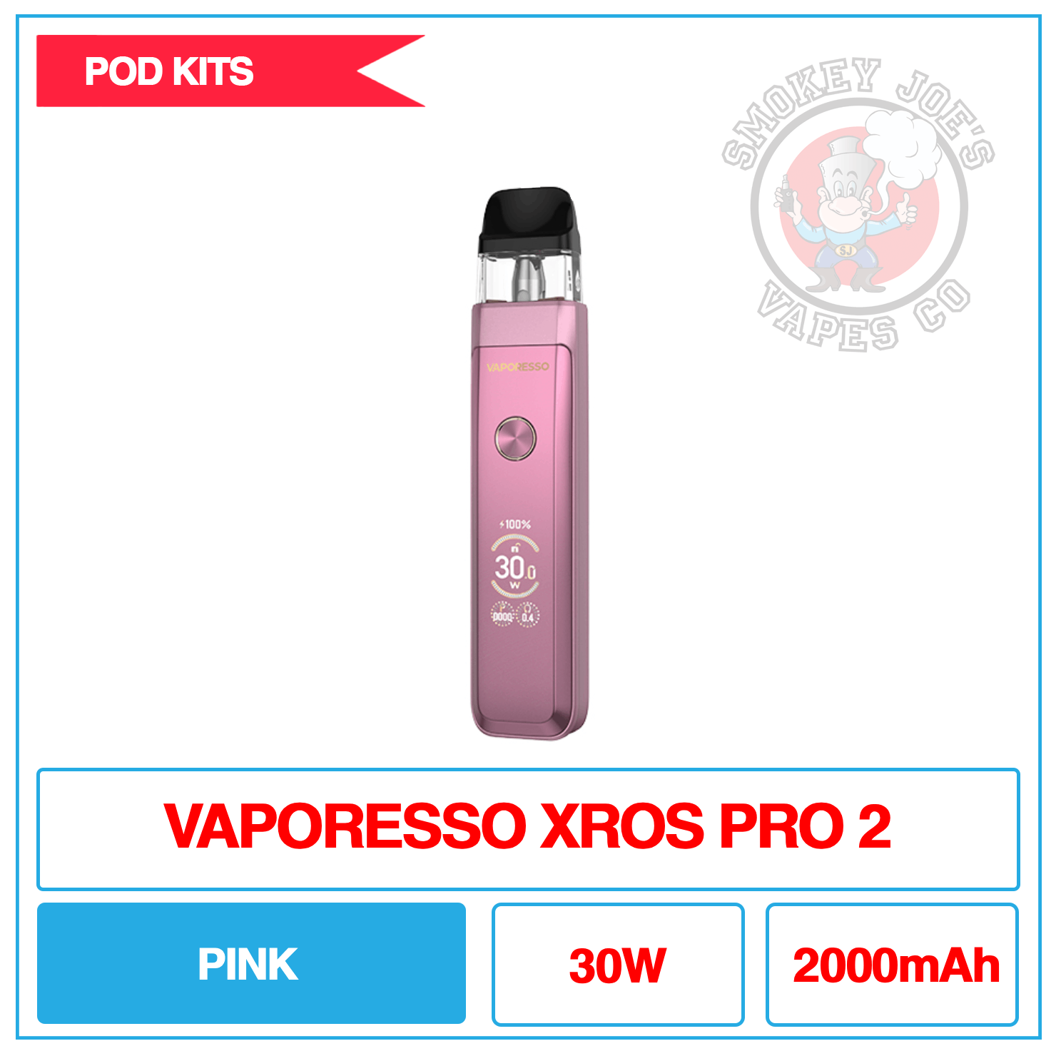 Vaporesso - Xros Pro 2 - Pod Kit | Smokey Joe's Vapes Co Smokey Joes Vapes Co Vaporesso - Xros Pro 2 - Pod Kit | Smokey Joe's Vapes Co Smokey Joes Vapes Co