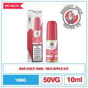 Bar Juice 5000 - Red Apple Ice | Smokey Joes Vapes Co