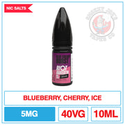 Riot Bar EDTN - Nic Salt - Blue Cherry Burst | Smokey Joes Vapes Co.