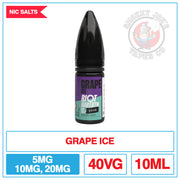 Riot Bar EDTN - Nic Salt - Grape Ice | Smokey Joes Vapes Co.